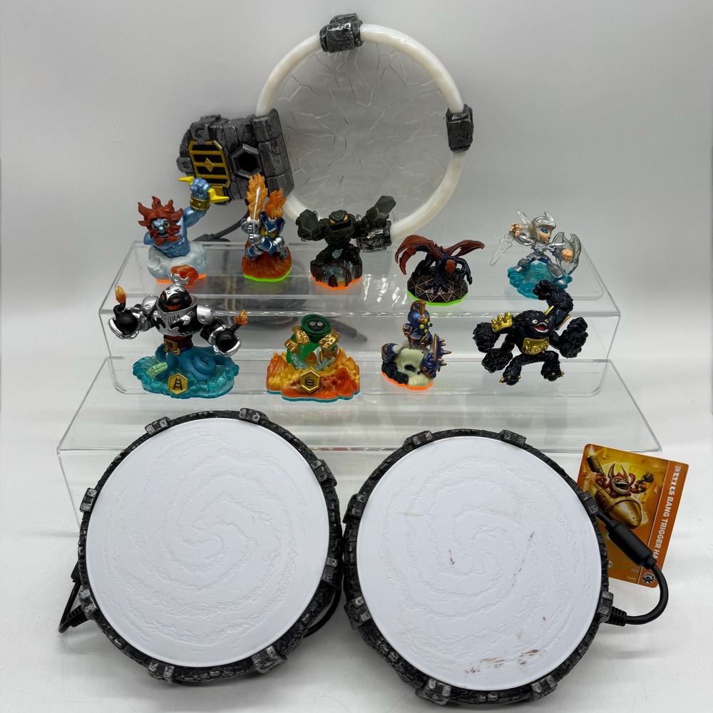 Activision Skylanders Portal of Power Lot Figures Xbox 360 Mixed Lot Flawed